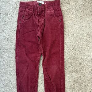 Zara kids size 7 corduroy pants